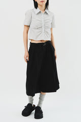 Mine Belted Half Pants (2color)