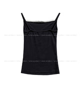 [Sleeveless + Cardigan Set] Moline Lace Layered Cardigan