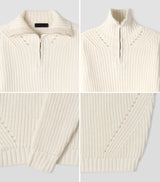 No.1513 N half ZIP-UP WM KNIT (3color)