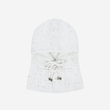ダブルストリングドットバラクラバ  (White)
