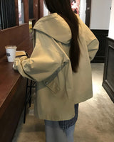 クランフードミリタリージャケット