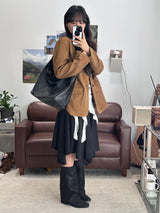 SUEDE BASIC JACKET