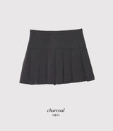 [SHOPPERMADE]クラシックプリーツミニスカート(2color)