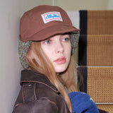 スプリンクルテディリバーサイドトルーパーハット(Brown)