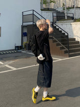 リネンカーペンターデニムハーフパンツ 2C