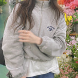 Number Zip-Up Training T-Shirt
