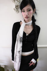Button layered T (3color)