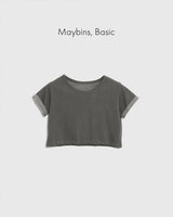 [MADE] テリットロールアップショートスリーブTシャツ
