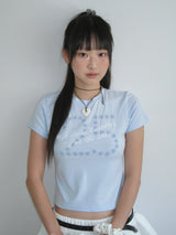 [HEART] Loppy necklace (Ivory)
