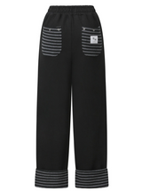 CELLING SET UP STRIPE POINT SWEAT PANTS