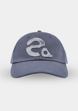 Big Symbol Baseball Cap Purple Grey