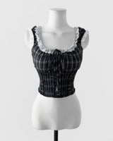 [ daily🪽 ] Anneli Eyelet Ruffled Blouse