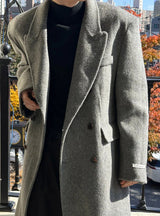 [F/W] Handmade mohair double long coat(3color)