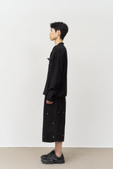 Basket Bermuda Pants (3color)