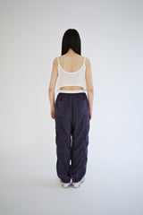 Silky jogger pants, Midnight blue