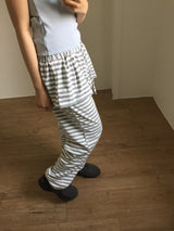 Frill Stripe Pants (2color)