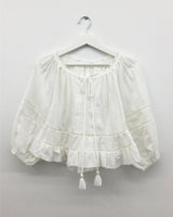 Ridi Balloon Blouse (2color)