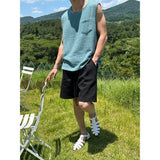 [PREMIUM] エッセンシャルピンタックハーフパンツ（４色）
