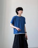 Pastel Layered Short Sleeve T-shirt