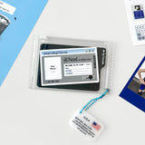 oab pvc pouch / photo card clear pocket