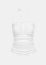 Lovely Button Tank Bolero Set