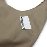 Reversible Stripe Tote Bag (Beige)