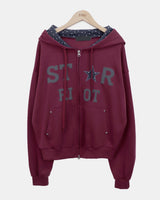 Hugo Star 2way Hoodie Zip-Up