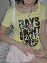 gleaming little star wing necklace [pink]