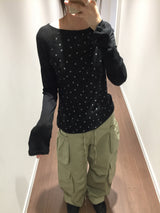 Vertical Dot Long Sleeve (3color)