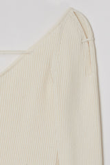 V NECK STRAP KNIT