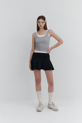 【MADE】 OONE Bagic Sleeveless Top_Grey