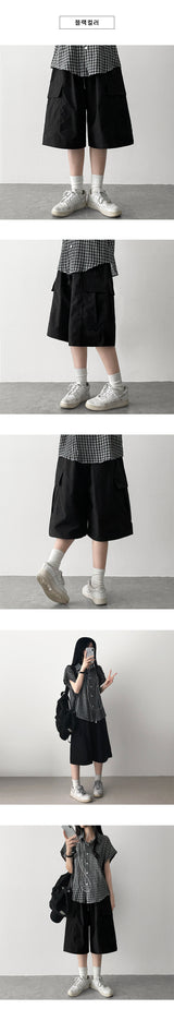 ニューカーゴバンディングバミューダショーツ