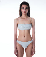 Flat-necked Swimsuit