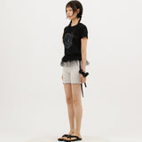 [TOBAKE] Golj Shorts_Flower