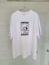 VENTIQUE スカルボードTシャツ 3color