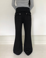 Raeon Back Pocket Bootcut Pants