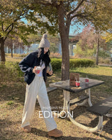 【MADE】バンディングワイドパンツ