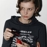 Span skinny hoody Charcoal