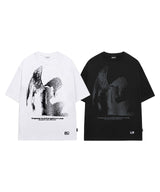 Angelic Graphic Overfit T-shirt - 2COLOR