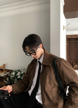 ビアスクラシックビアスインシジョンスエードジャケット