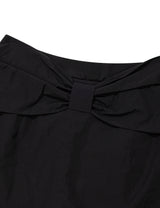 GIANT RIBBON SKIRT PANTS(BLACK)