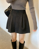 Nouvelle Suede Mini Skirt (Including Underpants)