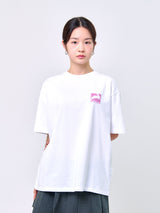 RABBIT T-SHIRT_White/Pink