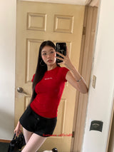 レッドライク半袖Tシャツ