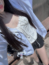flag star hoodie zip-up(3 color)