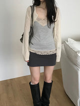 Like mini skirt pants (2 colors)