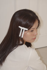 レースリボンヘアピン 2ピースセット