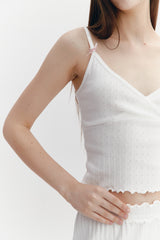 Wave Sleeveless Ivory