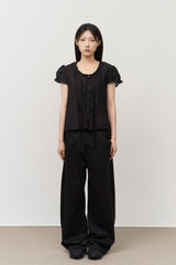 L Back Curved Pants