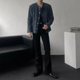 CR Monic Denim Round Tweed Jacket (2 colors)